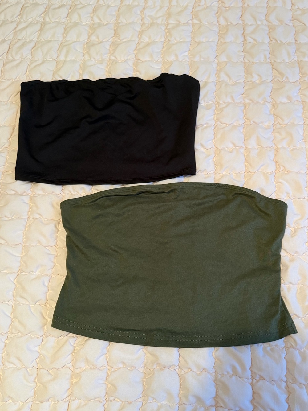 Set of tube tops